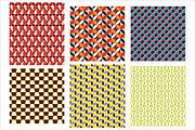 Pack of abstract seamless pattern, a Pattern Graphic by Brainware Graphic (Thumbnail 6 of 9)