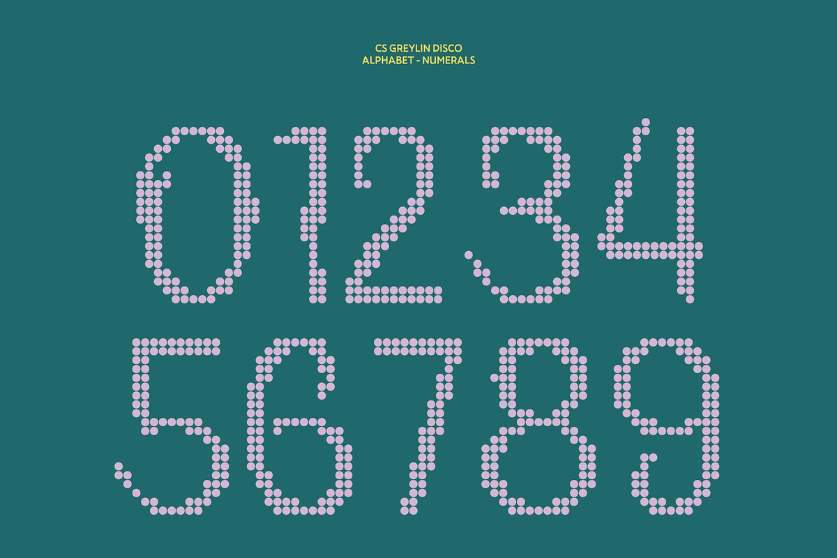 CS Greylin Disco, a Script Font by Craft Supply Co. (Photo 4 of 8)