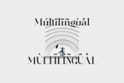 Fankown Unique Ligature Serif, a Serif Font by Humaira_std (Thumbnail 8 of 9)