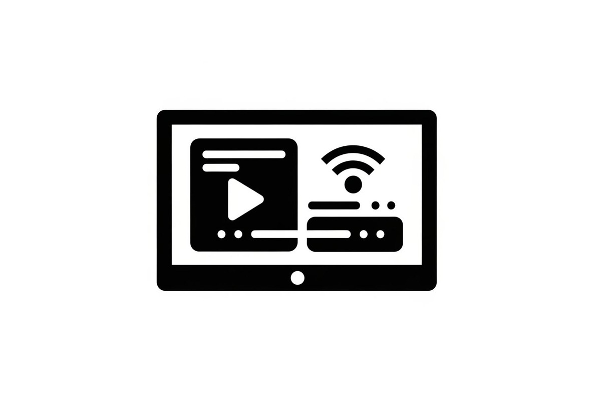 Smart TV Multimedia Hub Icons, a Graphic by hafijul (Photo 3 of 15)