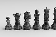 Classic - 3d chess models, an Object 3D Model by Webshocker (Thumbnail 5 of 5)
