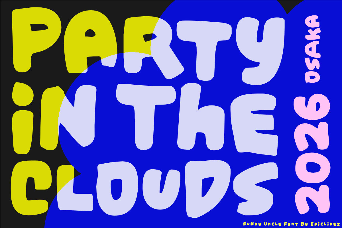 Funny Uncle Display Font, a Handwritten Font by Epiclinez (Photo 5 of 5)