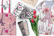 Bonjour Paris, a Pattern Graphic by kateja (Thumbnail 6 of 6)