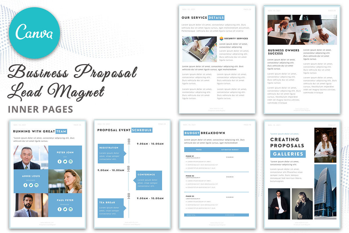 Business Proposal Lead Magnet, an Email Template by Pennyblack Templates (Photo 2 of 4)