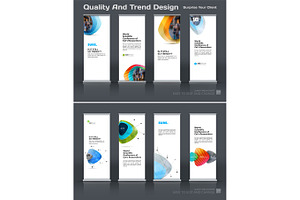 Abstract annual report, business vector template. Brochure design, cover 
