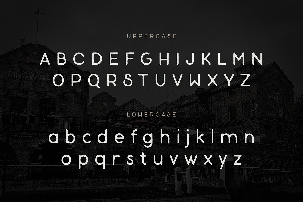 Camden Lock - Vintage Display Font, a Sans Serif Font by Medialoot (Photo 2 of 5)