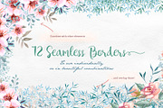 Watercolor Clipart - Reminiscence, a Decorative Illustration by BMACHINA Labs. (Thumbnail 8 of 13)