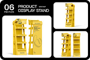 Advertising POS Display Rack Mockup, an Advertising Mockup by Ram Studio LLC (Thumbnail 1 of 10)