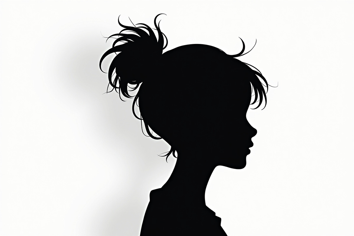 Romantic Love Cameo Silhouette, an Illustration by abu67222 (Photo 8 of 8)