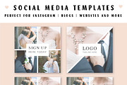 Social Media Template, a Templates & Theme by ConfettiBears (Thumbnail 1 of 5)