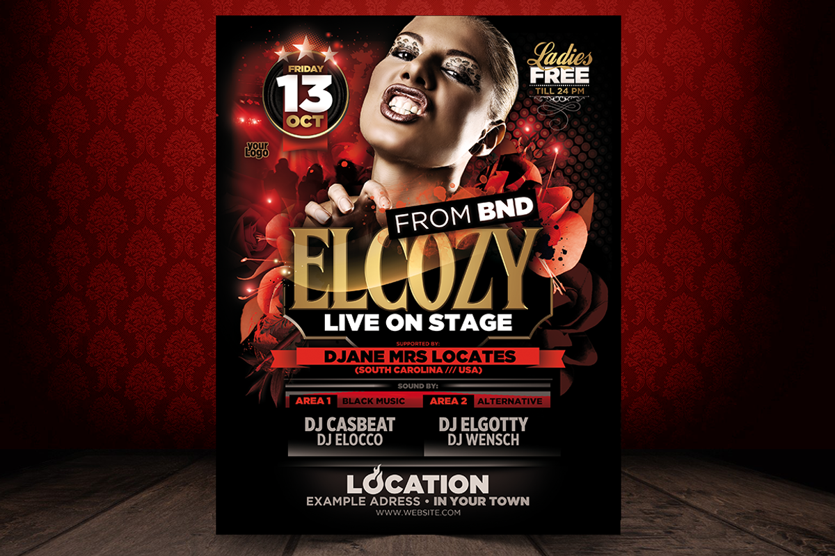 Elcozy Flyer Template, a Flyer Template by aigenart (Photo 4 of 5)
