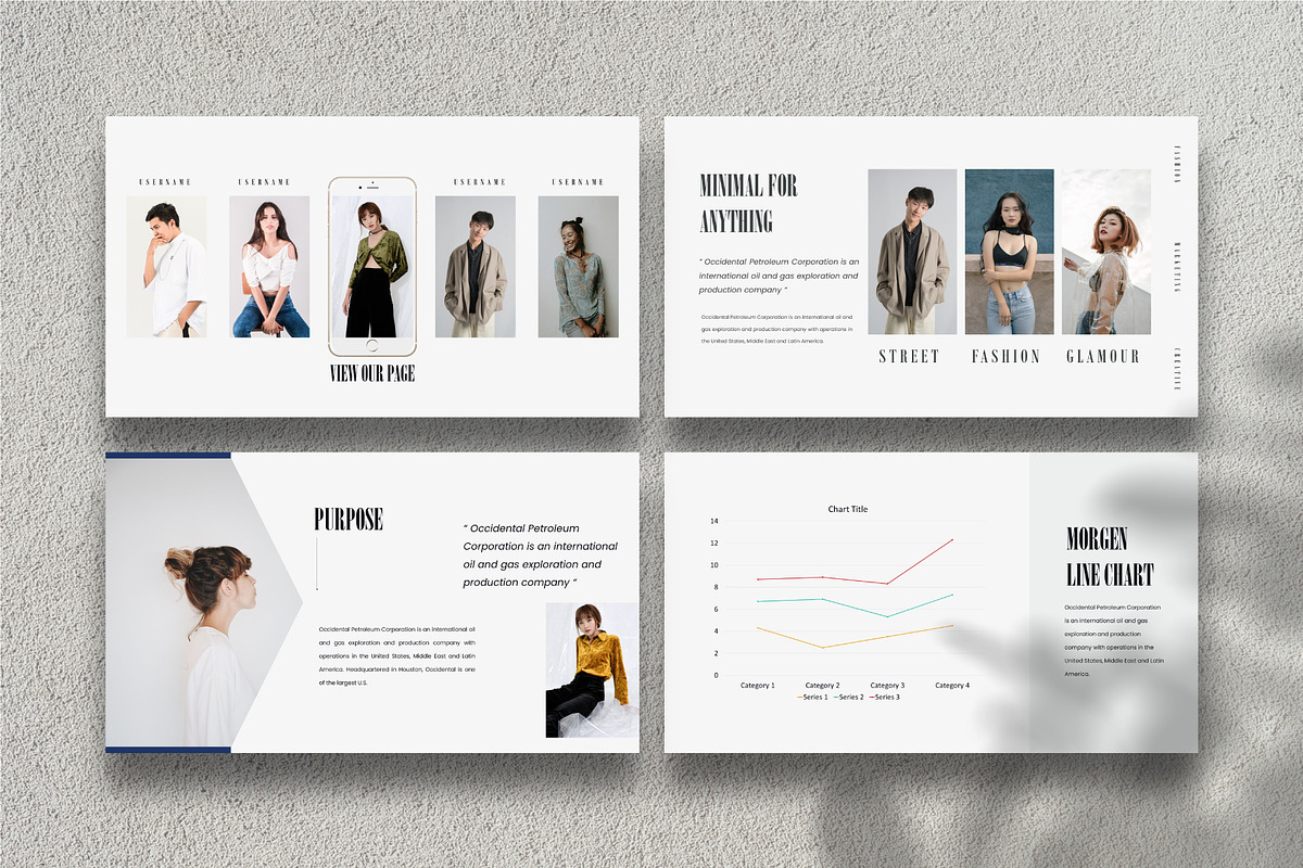 Morgen Lookbook Powerpoint, a Presentation Template by Visualin.std (Photo 3 of 8)