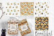 Autumn Halloween clipart, an Illustration by RushkinaAntonina (Thumbnail 4 of 6)
