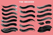 Authentic Acrylic Brushes, a Brush Add-On by The Artifex Forge (Thumbnail 3 of 5)