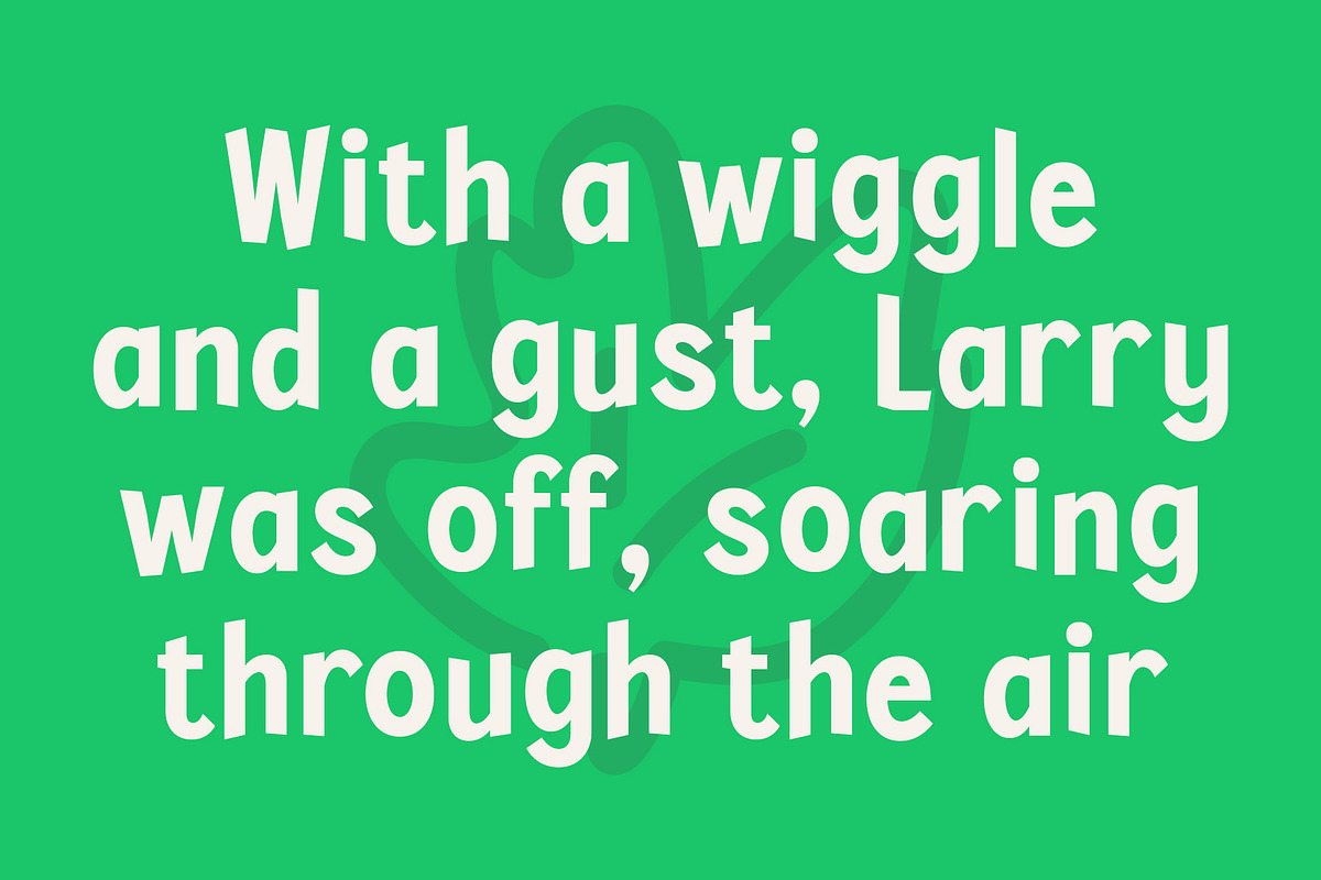 CS Happy – Fun Font, a Sans Serif Font by Craft Supply Co. (Photo 2 of 8)