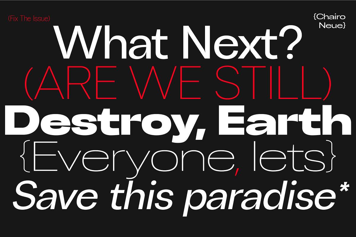 ChairoNeue, a Sans Serif Font by Propertype (Photo 12 of 14)