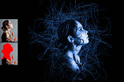 Pencil Scribble Art Photoshop Action, an Action Add-On by MRI STUDIO (Thumbnail 4 of 10)