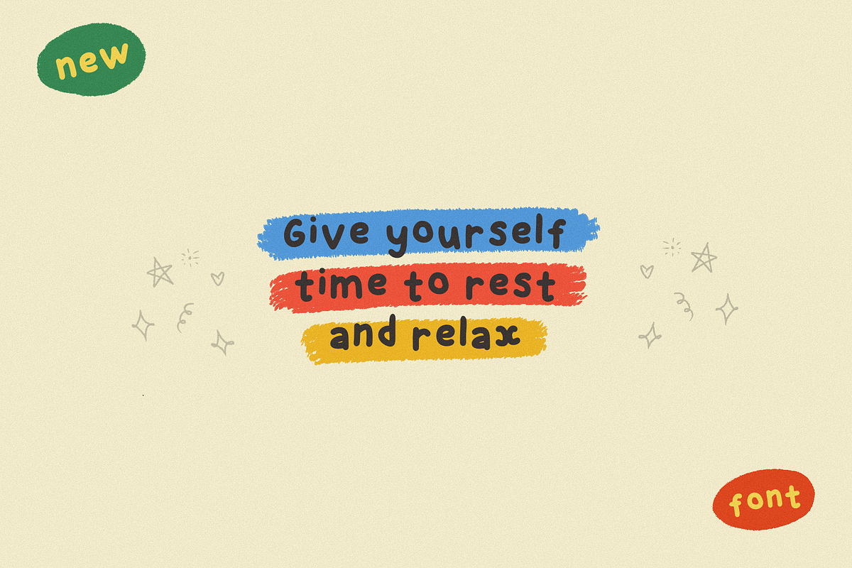 Cute Piggy Playful Quirky Font, a Handwritten Font by Ashiya Pixel (Photo 4 of 18)