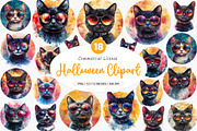 Retro Summer Cat Glasses PNG, an Illustration by SinaCreation (Thumbnail 1 of 5)