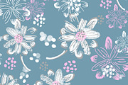 Lacy Drawn Floral Seamless Pattern, a Pattern Graphic by Sharon Schwalbe (Thumbnail 6 of 6)