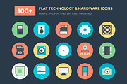 100+ Technology and Hardware Icons, a Duotone Icon by Vectors Market (Thumbnail 1 of 3)