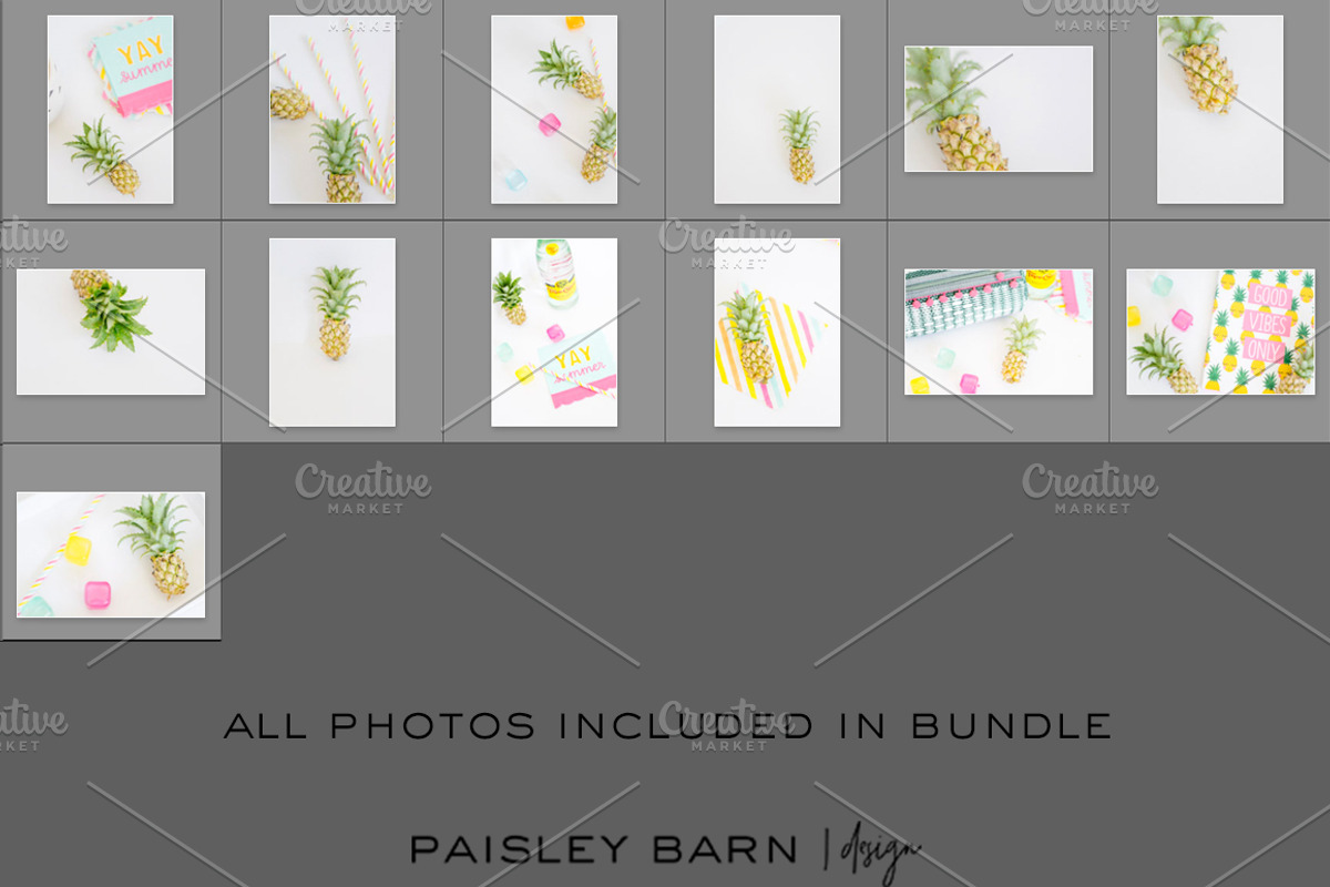 Pineapple Summer, a Household Mockup by Paisley Barn Design (Photo 2 of 2)
