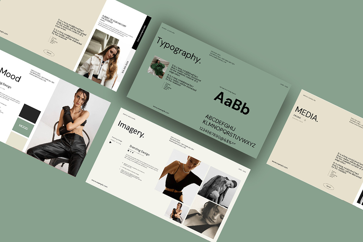 Brand Guidelines Presentation Templa, a Presentation Template by Alvi-Studio (Photo 7 of 7)