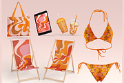 Summer Vibes, a Decorative Illustration by YuNa (Thumbnail 2 of 11)