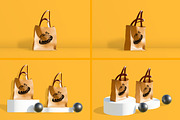 Tote Bag Mockups Template for Cloth, a Packaging Mockup by productype1 (Thumbnail 4 of 4)