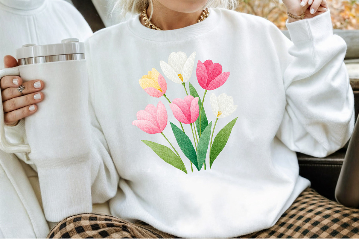 Watercolor Vintage Floral Clipart Se, an Illustration by Sublimation Artist (Photo 4 of 6)