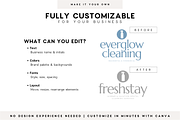 Cleaning Business Logo Kit | Canva, a Branding & Logo Template by BrandhavenStudio (Thumbnail 6 of 8)