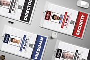 Simple Business ID Badge 021, a Card Template by Tzochko (Thumbnail 4 of 5)