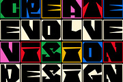 GF Texbox - Blocky Display Font, a Handwritten Font by GroovyFontCo (Thumbnail 2 of 7)