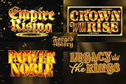 Fantasy Royal Gold Text Effect, a Layer Style Add-On by Matsero (Thumbnail 3 of 4)