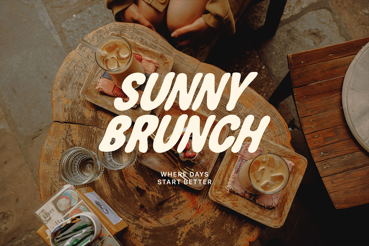 ALOHA WAVES Playful Retro Font, a Handwritten Font by supfonts (Photo 8 of 9)
