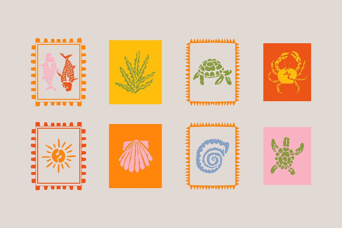 28 Beach PNG SVG Vector Set, a Decorative Illustration by Anada Arty (Photo 2 of 4)