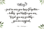 Albertya, a Script Font by Gatype (Thumbnail 3 of 6)