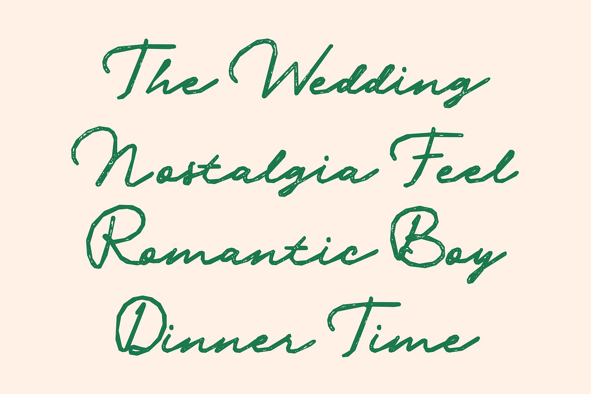 CS Lydia Stamp, a Script Font by Craft Supply Co. (Photo 3 of 8)