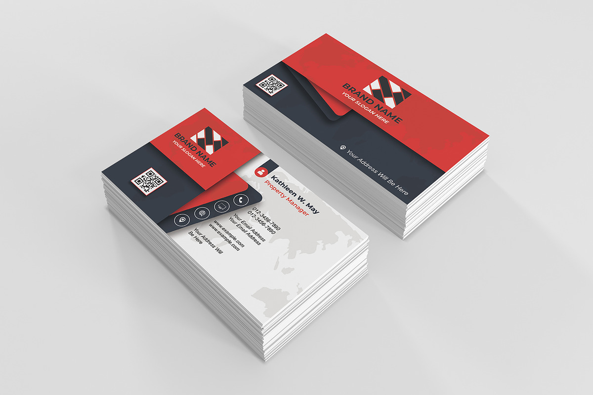 Clean Simple Card PSD preview 4