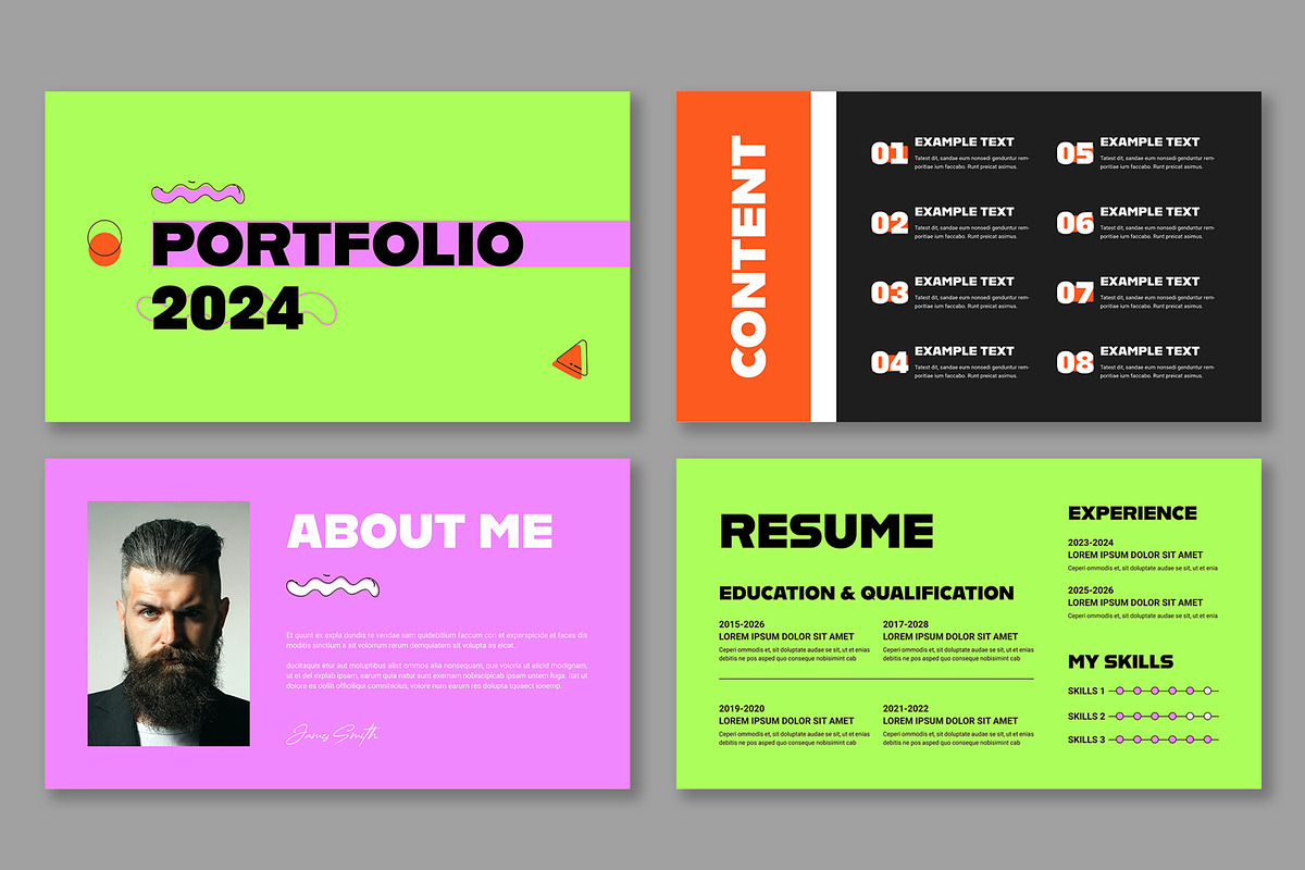 Creative Portfolio Presentation, a Presentation Template by ContestDesign (Photo 2 of 5)