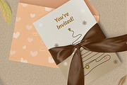 Christmas Invitation Card, a Stationery Template by MightyDesign (Thumbnail 3 of 6)