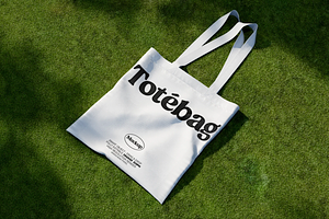 Canvas Tote Bag Branding Mockup