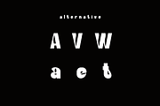 Wagutha - Corporate Logo Font, a Sans Serif Font by Iqsiart Studio (Thumbnail 6 of 7)