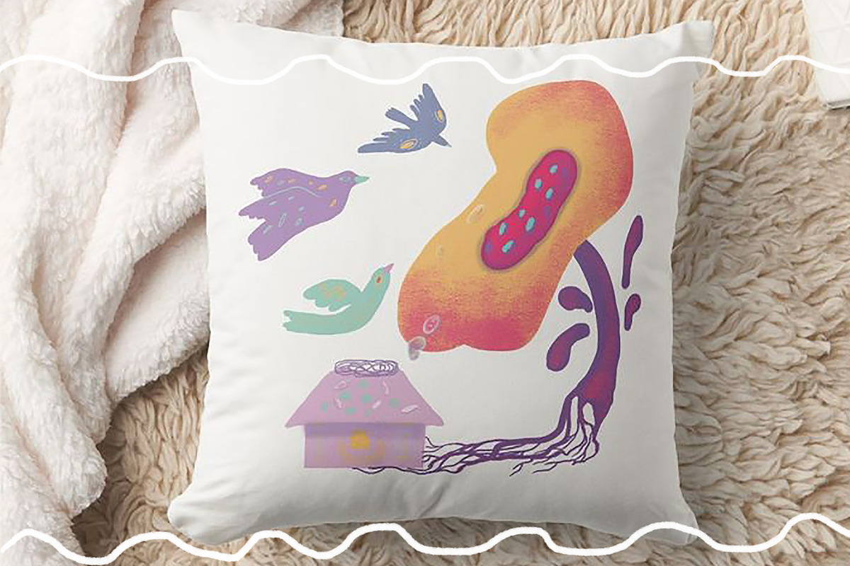 Modern Folk Spring: Symbolic Illustr, an Illustration by FaliushViktoriaArtist (Photo 5 of 9)