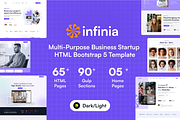 Infinia - Startup HTML Template, a HTML Template by AliThemes (Thumbnail 1 of 2)