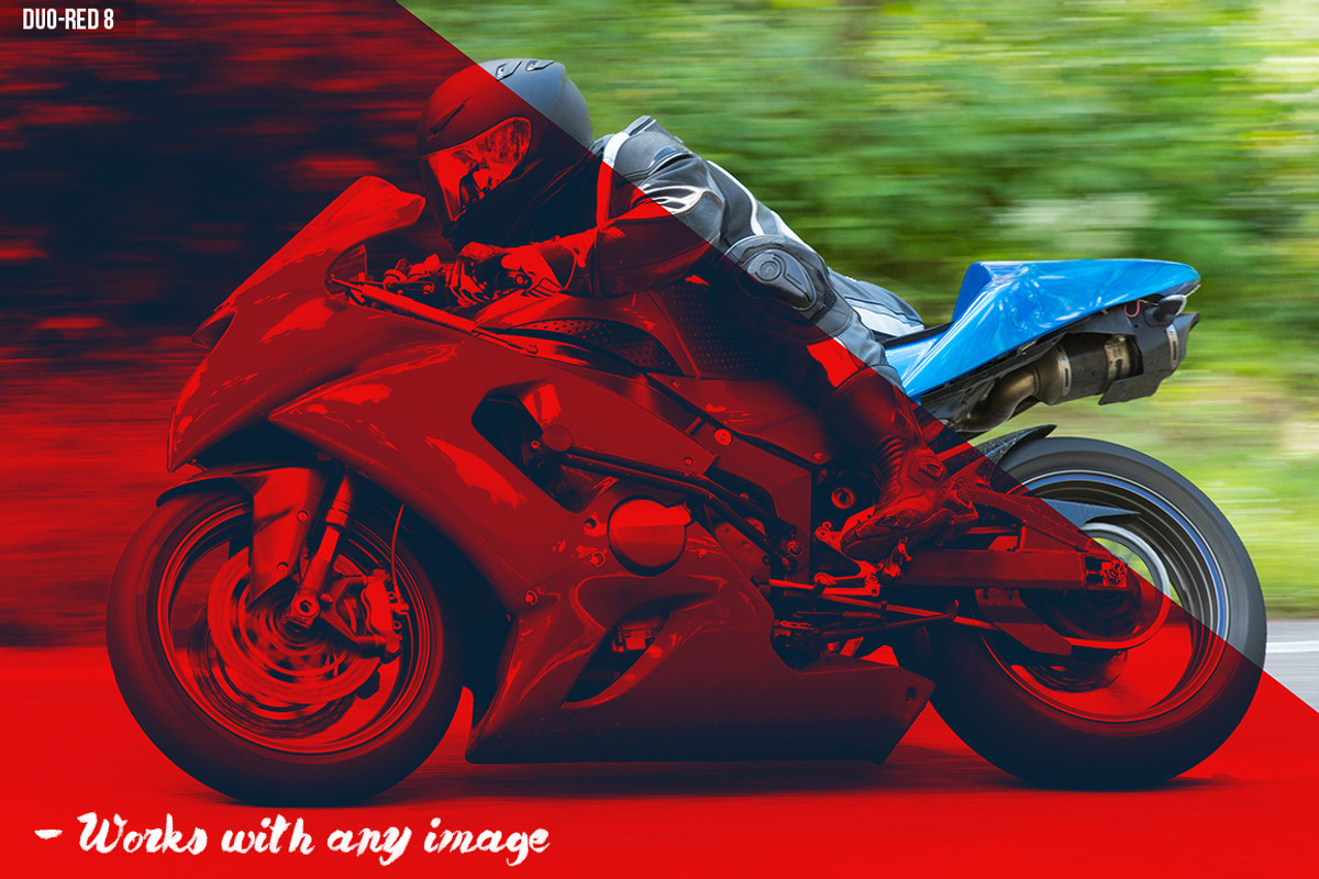 Duo-Red  Duotone Photoshop Action, an Action Add-On by Claudiu Gabriel (Photo 4 of 6)