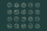 Outdoor Travel Graphic, an Illustration by Skilline Supply Co. (Thumbnail 4 of 10)