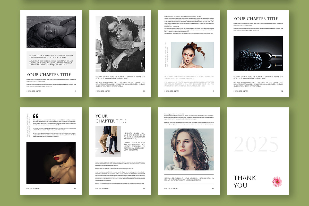 Minimal eBook Template, an UI Kit Template by ContestDesign (Photo 2 of 3)