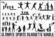 Athletic Action SVG Bundle, an Illustration by Artivon (Thumbnail 1 of 20)