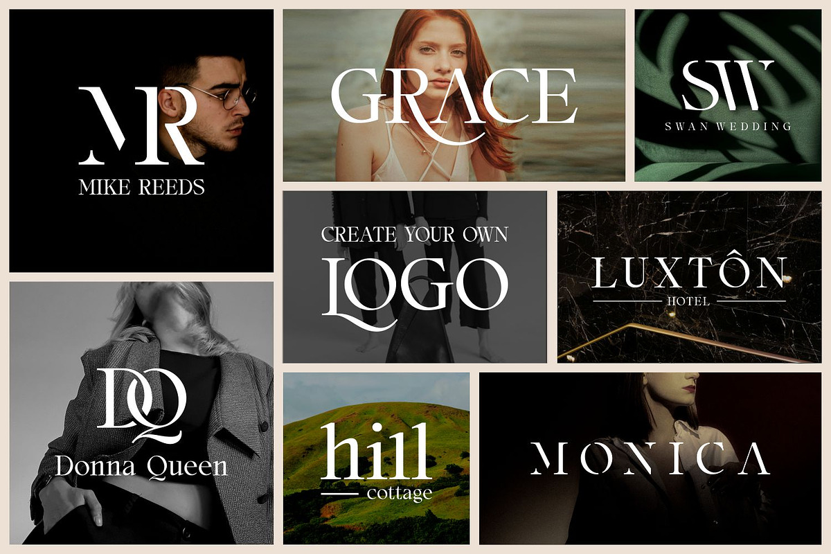 Podrich - Timeless Logo Font, a Serif Font by Asenbayu (Photo 3 of 14)